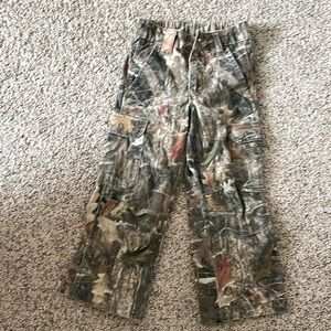 Boys small hunting pants